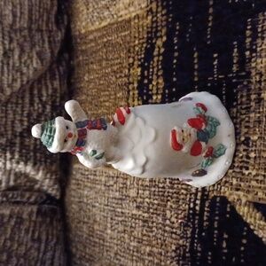 4/$40 Christmas Bell - Santa & Snowman
